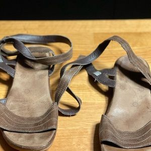 Keen leather wrap sandal